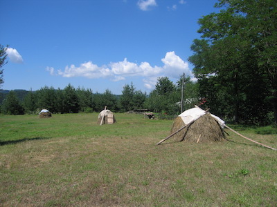 Hay bales in Berovo photo